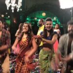 Catherine Tresa Instagram – The last day of Kalakalappu 2 and we finally did a boomerang 😁😁