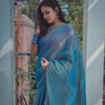 Chandini Tamilarasan Instagram – The perks of working on a Sunday is getting some nice pics clicked by your costar @the__akshay_kamal__ .. I just Love the saree and blouse by 
@elegantoutfits_ease @elegantoutfits_salwarsuit 

HAPPY SUNDAY GUYS