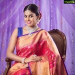 Chandini Tamilarasan Instagram - Shining bright like a bride 😍😘.... #Adshoot #ilovemyjob