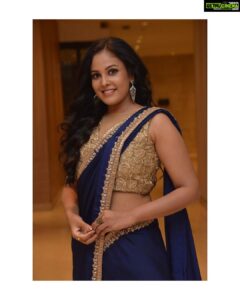 Chandini Tamilarasan Instagram - At the pre release event of RAM ASUR #ramasur 

@styled by @navadevi.rajkumar 
Outfit @sameenasofficial 
Mua @suryamakeup_man 
Hairstylist @prem_hairstyle 
Assisted by @ramanna386 

#ramasur #emchesavomayamaya #stylewithnava