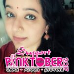 Chandra Lakshman Instagram - #pinktober #pinkambassador #breastcancerawareness #breastcancerawarenessmonth #preventionisbetterthancure #loveyourself