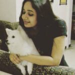Chandra Lakshman Instagram - They come and within no time conquer our hearts,house,bed and what not..😍Chakku is the lil princess of our home..She makes every situation seem so simple with just a look or wagging of her cutie bushy tail..She isnt just a pet..She is a big part of our lives.. All dogs for that matter..🐕🐶🐩 Happy #internationaldogday #amazonwooffest17 #amazon #instapic #instafollow #picoftheday #chakku #spitz Tiruvanmiyur, Tamil Nadu, India