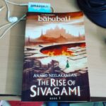 Chandra Lakshman Instagram - The ardent fan I am..gotta read this for sure📚😊 #bahubali #sivagamimyfavourite #books #mylatestpick #bookworm #anandneelakantan #theriseofsivagami