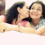 Chandra Lakshman Instagram – When Akka thangai meets and we don’t wanna grow up.. Ye! 👩👩
#akkathangai #funday #thursday #favouriteday #wearethebestest #memories #catchingup #awesomechildhood #yummylunch