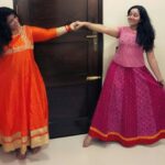 Chandra Lakshman Instagram – When Akka thangai meets and we don’t wanna grow up.. Ye! 👩👩
#akkathangai #funday #thursday #favouriteday #wearethebestest #memories #catchingup #awesomechildhood #yummylunch