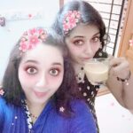 Chandra Lakshman Instagram – #Happiness #sweetiepie #sisters #selfies #mom’slunch #clicksbydad #prayersatchurch #shopping #chatting #chatting and #chatting 😍😍