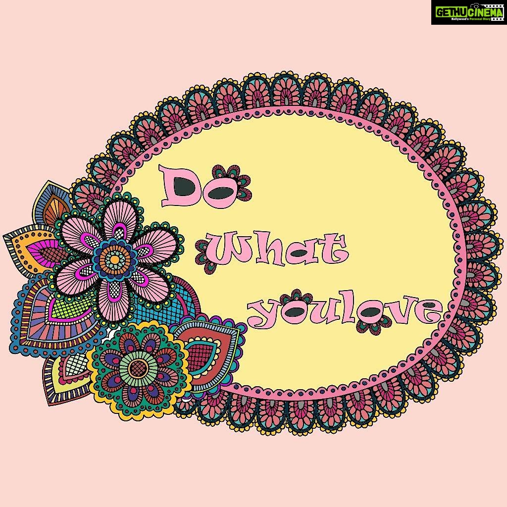 Chandra Lakshman Instagram - #colouringbook #loveforart #lovecolours #stressbuster #lovinglife
