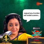 Chandra Lakshman Instagram – #moongirl #swanthamsujata #suryatv #newshow #anchinoduinchodinchu #anchinoduinchodinchuonsuryatv #sureshgopi @sureshgopi