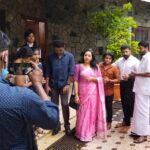 Chandra Lakshman Instagram - 🎞️Shot preps🎬 #moongirl #swanthamsujata #suryatv #shootmode #womenempowerment #actor #tamilactress #malayalamactress #teluguactress #films #television