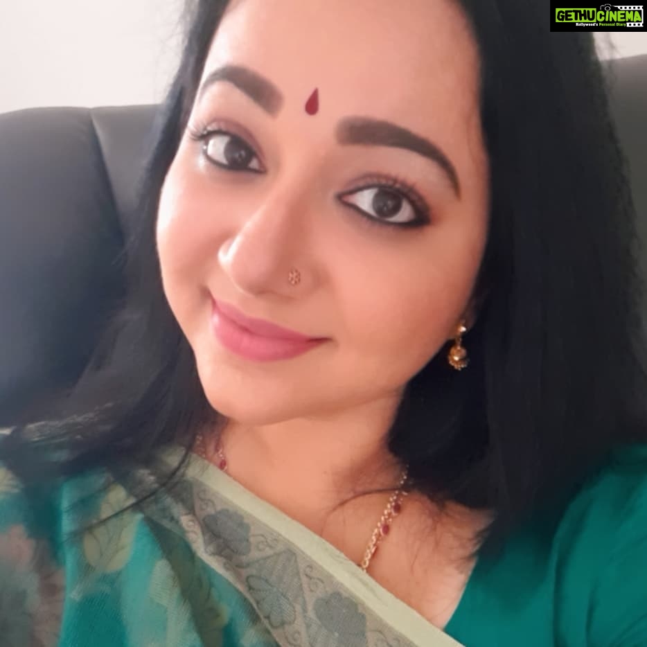 Chandra Lakshman Instagram - #beingsujata #shootmode #rj #swanthamsujata #suryatv