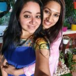 Chandra Lakshman Instagram – #funday with my baalyakaala sakhi @shikhaelizabeth 😘😘😘
#moongirl #memories #chaddibuddies #childhood