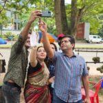 Chandra Lakshman Instagram – Chats,fun and selfies with @jeethu4ever @lintajeethu @kishor.satya @anzarkhandirector..
#moongirl #locationvisit #brandnewseries #swanthamsujata #jeethujoseph #drishyam #suryatv
@suryatv Kochi, India