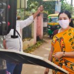 Chandra Lakshman Instagram – #bts #swanthamsujata #masked #staysafe #workmode #onshot #actor #tamilactress #malayalamactress #teluguactress #films #television #suryatv #moongirl Kochi, India