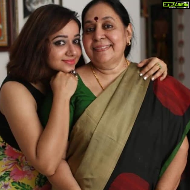 Chandra Lakshman Instagram - My constant..best buddy..love🥰🥰 #bestmommyever #friendsforlife #partnerincrime #lookalike #life