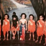 Chandra Lakshman Instagram - Find me! 😜 So Prahalada saw the snacks being served and obviously wasnt interested in anything else.. Okay? #moongirl #throwbacksunday #littleme #schoolevents #dancedrama Chennai, India