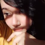 Chandra Lakshman Instagram - ...just . . . #moongirl #selflove #nosepin #shadow #instaselfie #actor #tamilactress #malayalamactress #teluguactress #films #television