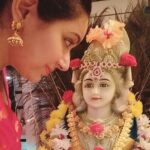 Chandra Lakshman Instagram - The Krishna and me pic-mandatory 🤗