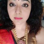 Chandra Lakshman Instagram – #moongirl #sareelove #shootdiaries #selfies #makeupandhair #eyemakeup #jewellery #traditional #contemporary #southindianactress