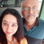 Chandra Lakshman Instagram - #moongirl #😍 #silksarees #sareelove #navarathri #potd #tradition #appa #amma #familygoals