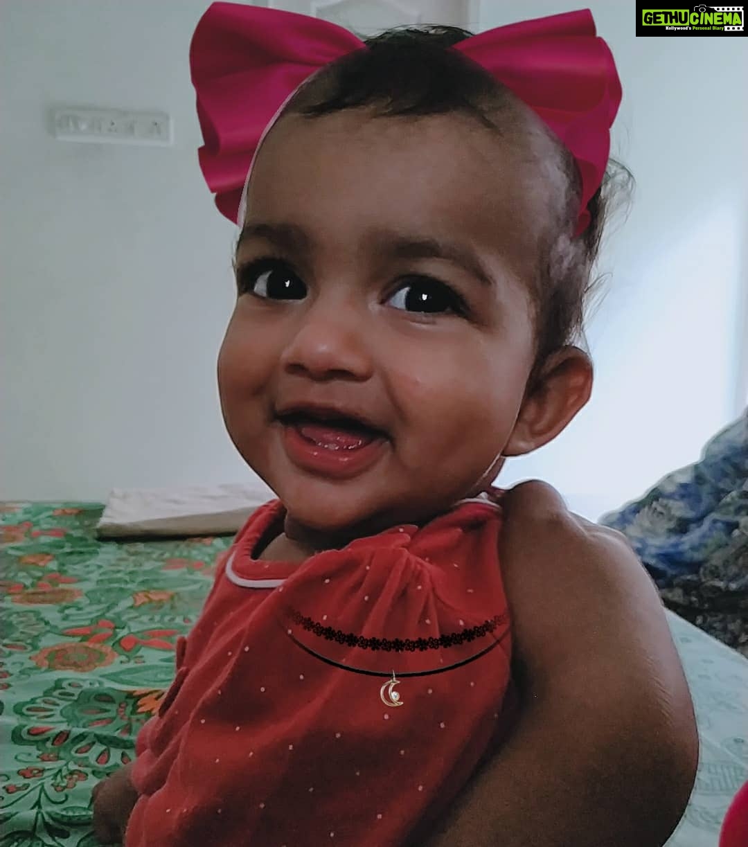Chandra Lakshman Instagram - Jab we met!!😍😍 🧿My doll Paapa,@brindakarthikd and mommy dearest @lakshmanmalathy🧿 #moongirl #friendslikefamily #soulsisters #babiesaredivine