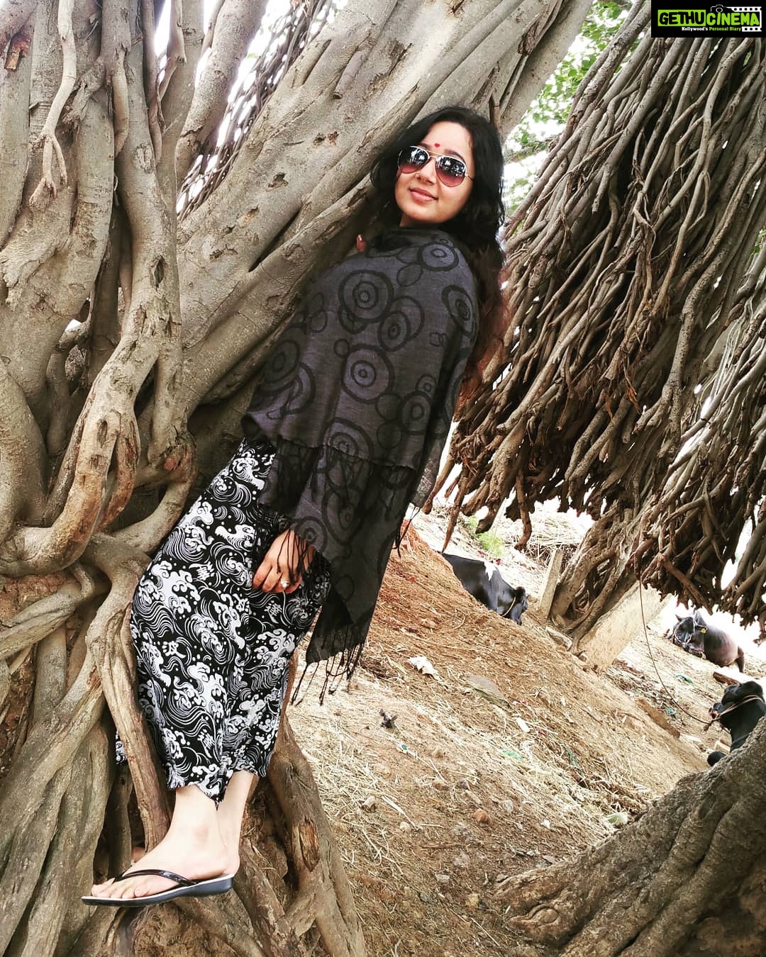 Chandra Lakshman Instagram - #moongirl #traveldiaries #nature #village #lifeisbeautiful