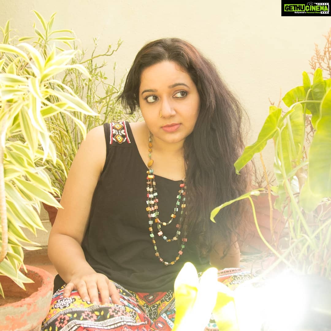 Chandra Lakshman Instagram - Light and shadow..colour and black..happy and melancholic..this and that and that's how our beautiful and crazy life is.. Dust yourself-get up-Go! Happy weekend π #moongirl #dreamer #feelingthoughtful #selfhealing #power #itsallinside