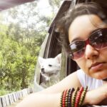 Chandra Lakshman Instagram – #traveldiaries with #chakku #🐩 #dogstagram