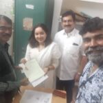 Chandra Lakshman Instagram - So it's that time again when the entire Tamil Chinnathirai Nadigar Sangam Members(Tamil Mini screen artists Association)come collectively to elect their new office bearers..I am part of a very energetic and youthful team 'PUTHIYA THALAIMURAI'..Wish us great luck and success in this election which is happening on the 25th of this month..Nominations done and time for campaigns and meetings with zeal and zest✌️ #moongirl #elections #artistsassociation