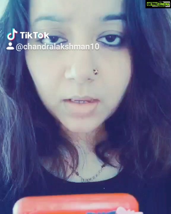 Chandra Lakshman Instagram - When you donno the language but determined to sing the song.. Uh!😉 #moongirl #tiktokindia #padmavati #justforlaughs #😛