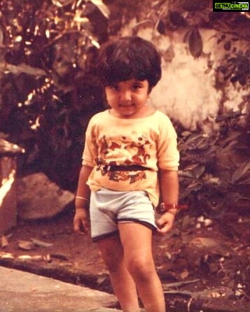 Chandra Lakshman Instagram - 😁 #childrensday #2018 #wheniwasakid #iamstillone😛 #dontletthechildinyoudie #growingupisatrap