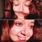 Chandra Lakshman Instagram - Basking in the morning light 😍 #moongirl #abrandnewday #positivevibes#lifeisbeautiful #nofiltersneeded #nomakeup #workoutblush