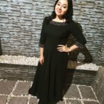 Chandra Lakshman Instagram - Tailored to perfection🤍 Dress by @laagire #moongirl #makeup #shootmode #influencer #blackdresses #actor #tamilactress #malayalamactress #teluguactress #films #television #potd