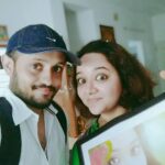Chandra Lakshman Instagram - This talented young man who is a wonderful & creative photographer,one of my favourites,captured some beautiful pictures of mine. Now he frames one all by himself and gifts it to me..😊Thanks so much @badri_pn for this sweet gesture..Am super proud of you! Wishing you the best always:) DM @badri_pn for an awesome shoot:)