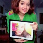 Chandra Lakshman Instagram - This talented young man who is a wonderful & creative photographer,one of my favourites,captured some beautiful pictures of mine. Now he frames one all by himself and gifts it to me..😊Thanks so much @badri_pn for this sweet gesture..Am super proud of you! Wishing you the best always:) DM @badri_pn for an awesome shoot:)
