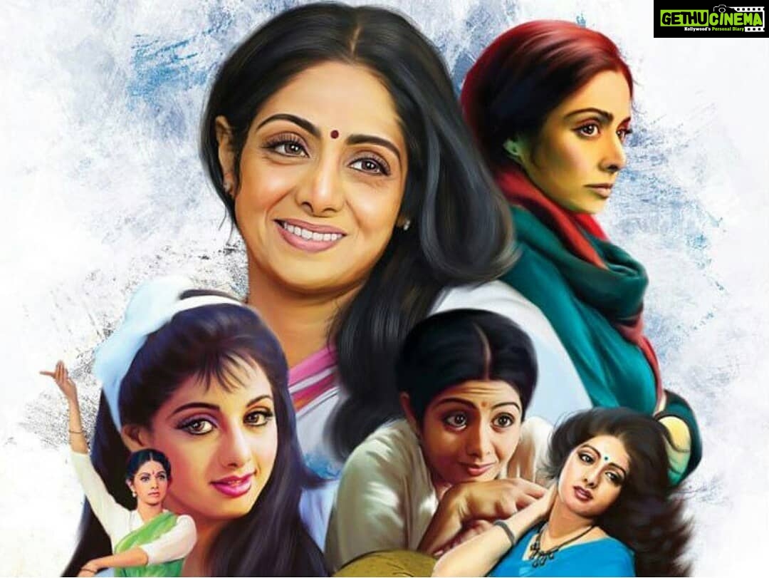 Chandra Lakshman Instagram - Rest in peace @sridevi.kapoor Ji..Many more amazing roles await her as she starts her final journey leaving behind a whole nation grieving..:( #sridevi #sridevithelastempressofbollywood #gonetoosoon #respects