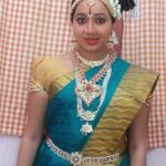 Chandra Lakshman Instagram - Sridevi Ji is that perfect picture of absolute beauty.This picture is a special one for me.My eyes are always compared to Sridevi Ji's eyes and that was all enough for me to be super happy.And I was told I resembled her in this make up.:)I am a big big fan of her.It was like any girl who dresses up well and is complimented saying 'Sridevi madiri azhagga irukkai' that is it..It simply means you don't even have to look at the mirror another time.That was ultimate! This pic was shot during a tamil serial Thulasi which I did for @zeetamizh. #ripSridevi @sridevi.kapoor will be terribly missed..🙏💟