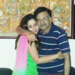 Chandra Lakshman Instagram - It's again the favourite day of the year..😍😍😍 Its Appa's Birthdayyyy!!!!!! 🎉🌟🎉🌟 Our greatest support system and the soul of our family.. Those teddy cuddly hugs and his smile is all that I need to conquer this world.. HAPPY BIRTHDAY Appa😘😘😘😘😘❤️