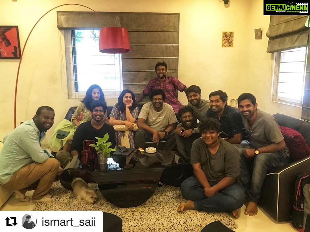 Charmy Kaur Instagram - Crazy guys #pcteam ππ #Repost @ismart_saii with @get_repost γ»γ»γ» AKHAND PAATH POOJA at @charmmekaur mam home β£οΈ We r blessed to be having this opportunity thanks to @charmmekaur mam For Invitation We are blessed with this pooja We coming With #ismartShankar on this July 18th #iSmartShankarOnJuly18th #ismartboss #ismartteam @purijagannadh @puriconnects @jonnytheanimator @itschavan_ @prasaad14thjuly @sandeep_kumar1989 @harishraju03 @tejeswer_