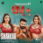 Charmy Kaur Instagram - 🙌🏻💃🏻🥰🤩 Thank u guyssssssssss 😘😘😘😘 #ismartshankartrailer Link in bio 👆🏻 @purijagannadh @ram_pothineni @puriconnects @nabhanatesh @nidhhiagerwal @satyadevoffl #pcfilm #ismartshankar