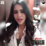 Charmy Kaur Instagram - iSmart Hyderabadi @nabhanatesh is super excited for the launch of #iSmartShankarTrailer! Are you all excited ? 2hours to go.. #iSmartShankar @ram_pothineni @purijagannadh @nidhhiagerwal @satyadevoffl @PuriConnects #ManiSharma #PCfilm