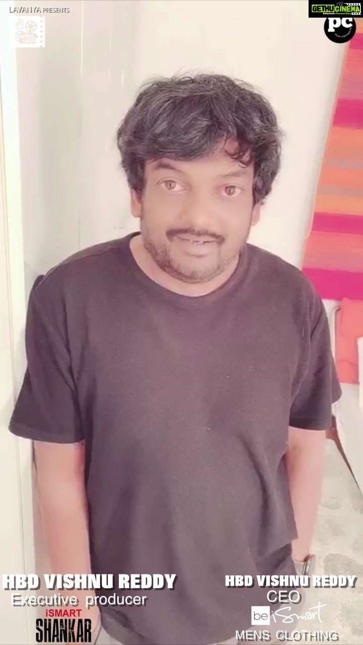 Charmy Kaur Instagram - #happybirthday @iamvishureddy 🥳 Keep rocking always 👻 #ismartshankar #beismart @purijagannadh @ram_pothineni @puriconnects #PC ka biddaa 😜😜