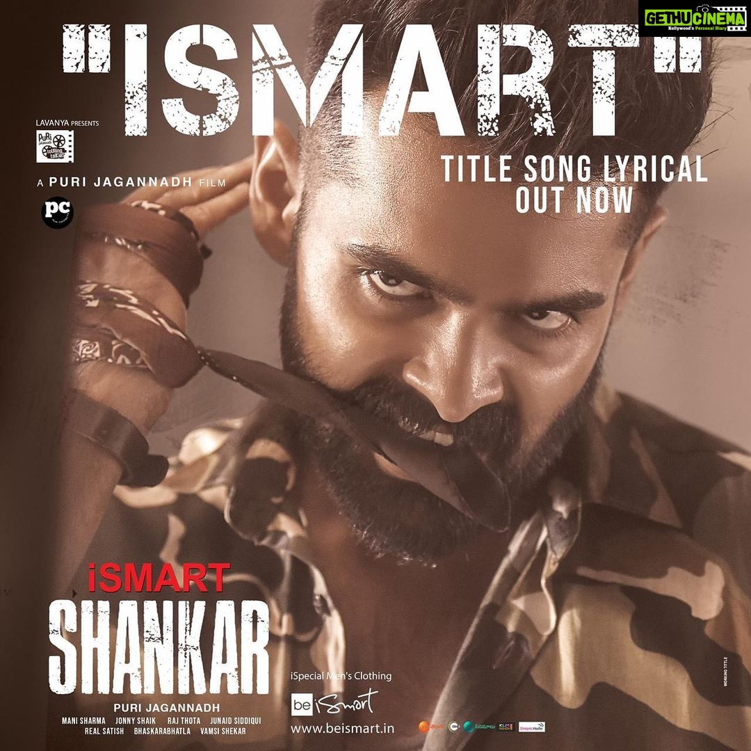 Charmy Kaur Instagram - From beasts to all beasts π #ismart title lyrical out now Link in bio #iSmartShankarOnJuly12th @purijagannadh @ram_pothineni @nabhanatesh @puriconnects @nidhhiagerwal #ManiSharma @poetbb @AnuragKulkarini7 #iSmartShankar #PCfilm @zeemusiccompany Hyderabad