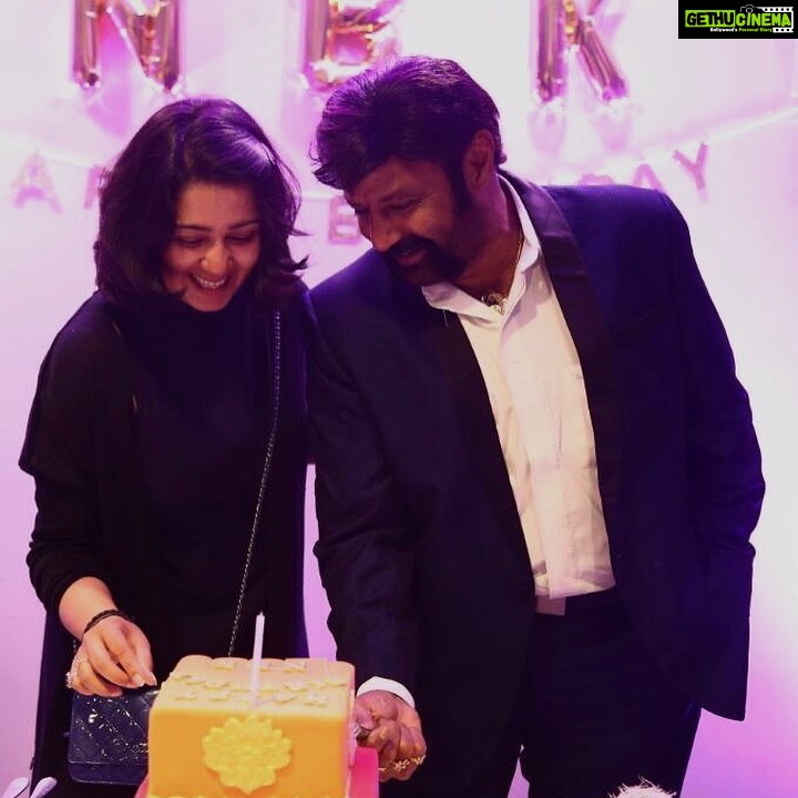 Charmy Kaur Instagram - #HappyBirthdayBalayya 🤗🤗🤗 we miss u .. lots of love from us always ❣️❣️❣️