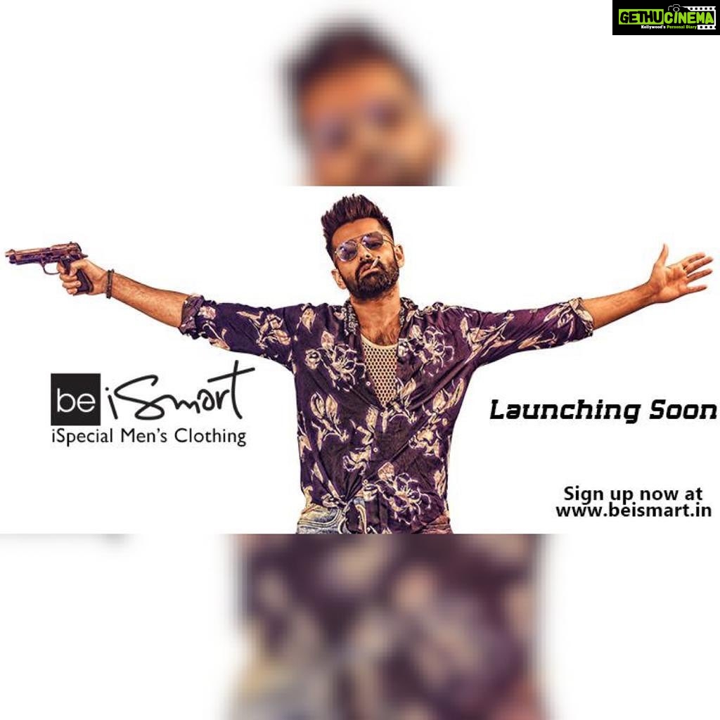 Charmy Kaur Instagram - βͺCome on guys .. amazing stuff launching soon .. #BeIsmartDotIn ππ log in now π€ β¬ βͺ#PC @purijagannadh @ram_pothineni @charmmekaur @iamvishureddy #ismartshankar