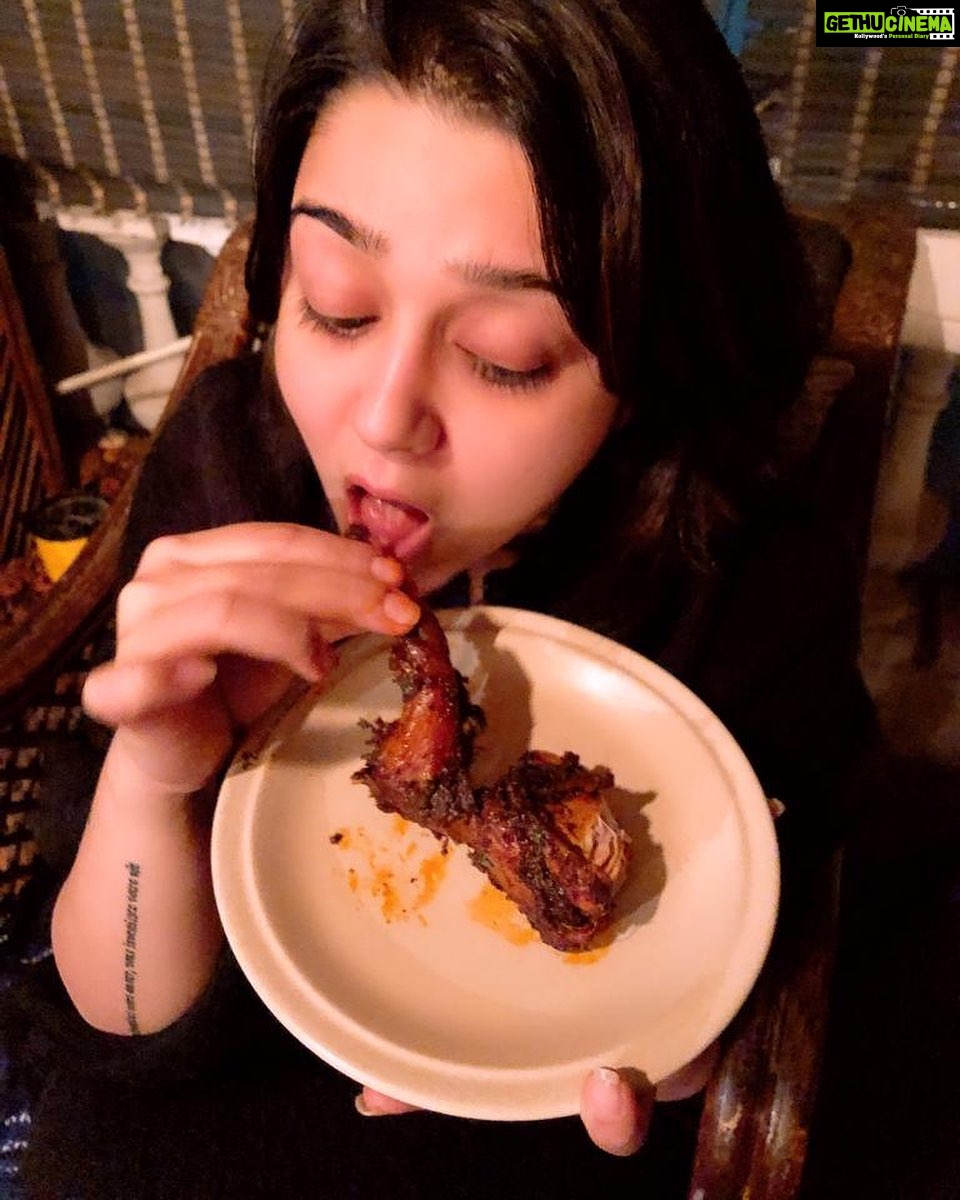 Charmy Kaur Instagram - If we date , I wonβt cheat on u , I ll only steal ur food ππ #food #foodporn ππ