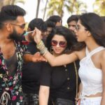 Charmy Kaur Instagram - I had told ya It will be feast from the beast 😈 #HBDRaPo Celebrating @ram_pothineni ‘s Bday n success of #ismartshankarteaser on sets of #ismartshankar song shoot 🤗😈💪🏻 @purijagannadh @puriconnects @iamvishureddy @nabhanatesh #PCfilm