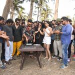 Charmy Kaur Instagram - I had told ya It will be feast from the beast 😈 #HBDRaPo Celebrating @ram_pothineni ‘s Bday n success of #ismartshankarteaser on sets of #ismartshankar song shoot 🤗😈💪🏻 @purijagannadh @puriconnects @iamvishureddy @nabhanatesh #PCfilm
