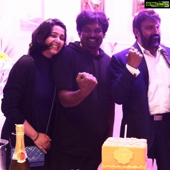 Charmy Kaur Instagram - #HappyBirthdayBalayya 🤗🤗🤗 we miss u .. lots of love from us always ❣️❣️❣️