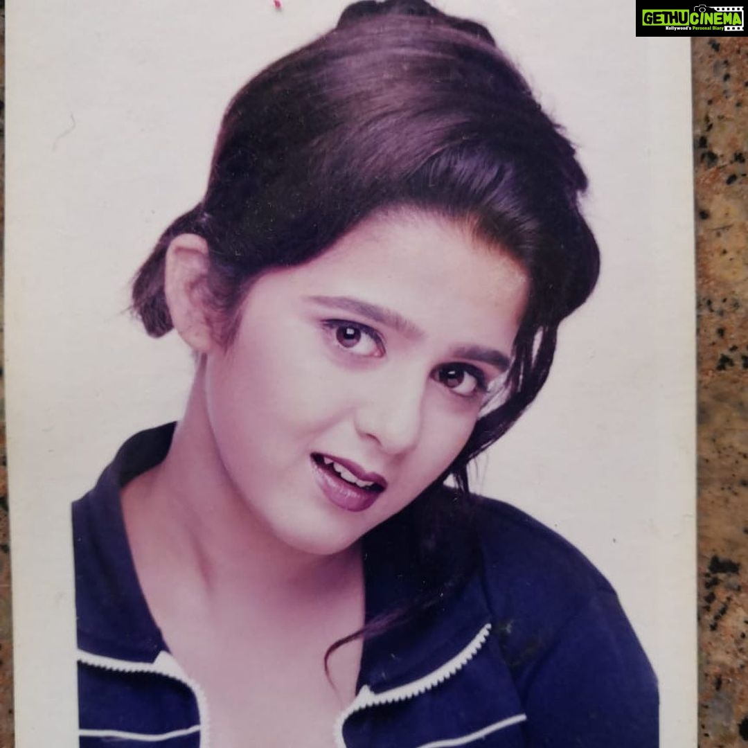 Charmy Kaur Instagram - Look Wat I came across 😂😂 my very 1st #photoshoot when I was 13 n struggling to make it in industry .... 😂😂😂 #feeling #nostalgic .. but yeah all those dreams I had in my eyes tat time , came true 😍 #grateful 🙏🏻🙏🏻🙏🏻