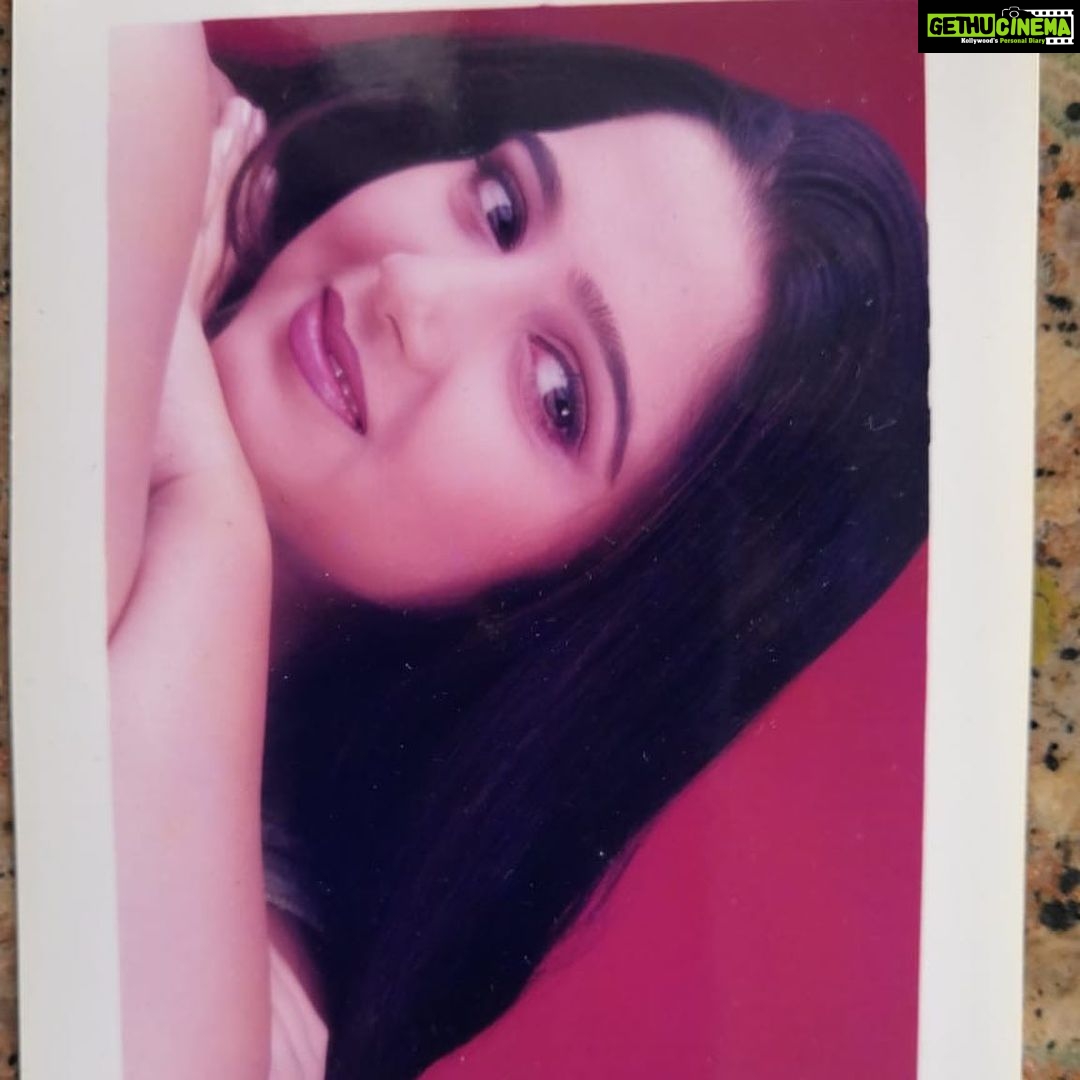 Charmy Kaur Instagram - Look Wat I came across 😂😂 my very 1st #photoshoot when I was 13 n struggling to make it in industry .... 😂😂😂 #feeling #nostalgic .. but yeah all those dreams I had in my eyes tat time , came true 😍 #grateful 🙏🏻🙏🏻🙏🏻